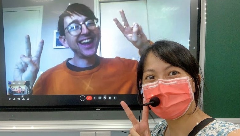 與法國藝術家 Christopher Boyd線上交流